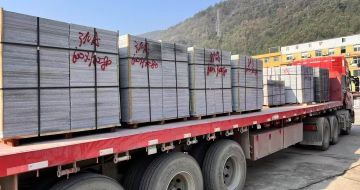 太原 芝麻灰地铺石出货日常