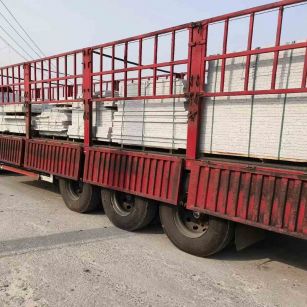 太原 白麻荔枝面外墙干挂，工厂装车日常