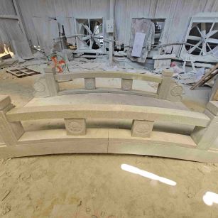 太原 芝麻灰花岗岩异形加工-拱桥，石桥