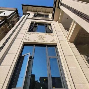 太原 黄金麻荔枝面别墅外墙干挂效果展示