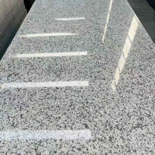 太原 白麻花岗岩光面毛板