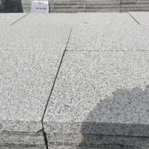 太原 白麻花岗岩石材推荐 荔枝面地铺石