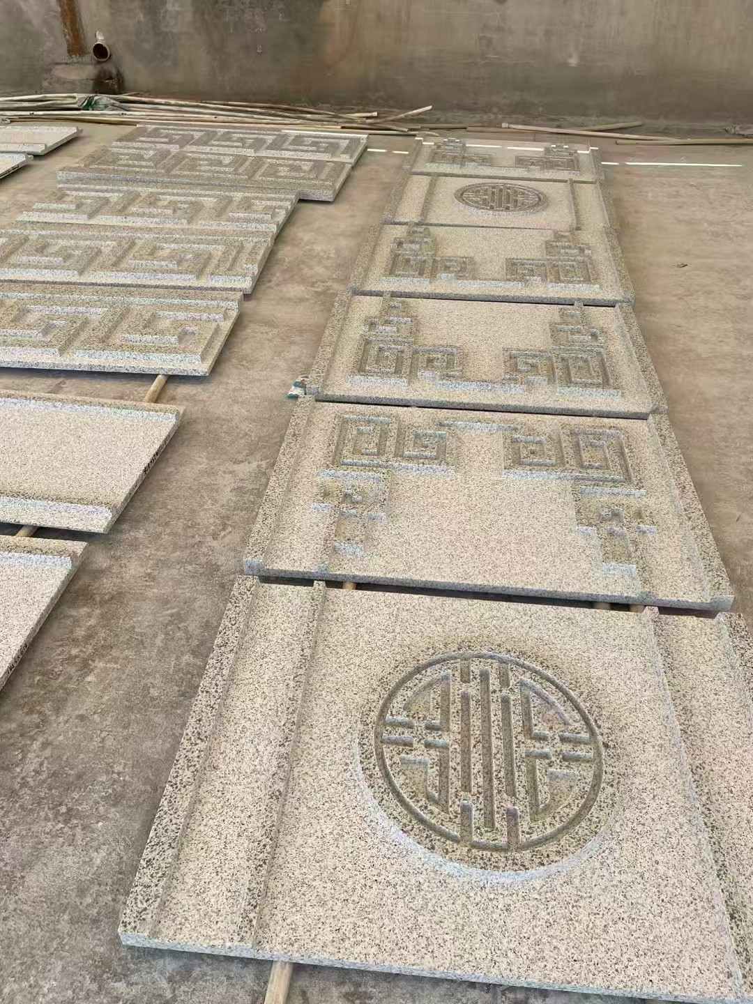 太原 白麻花岗岩外墙立面雕刻板