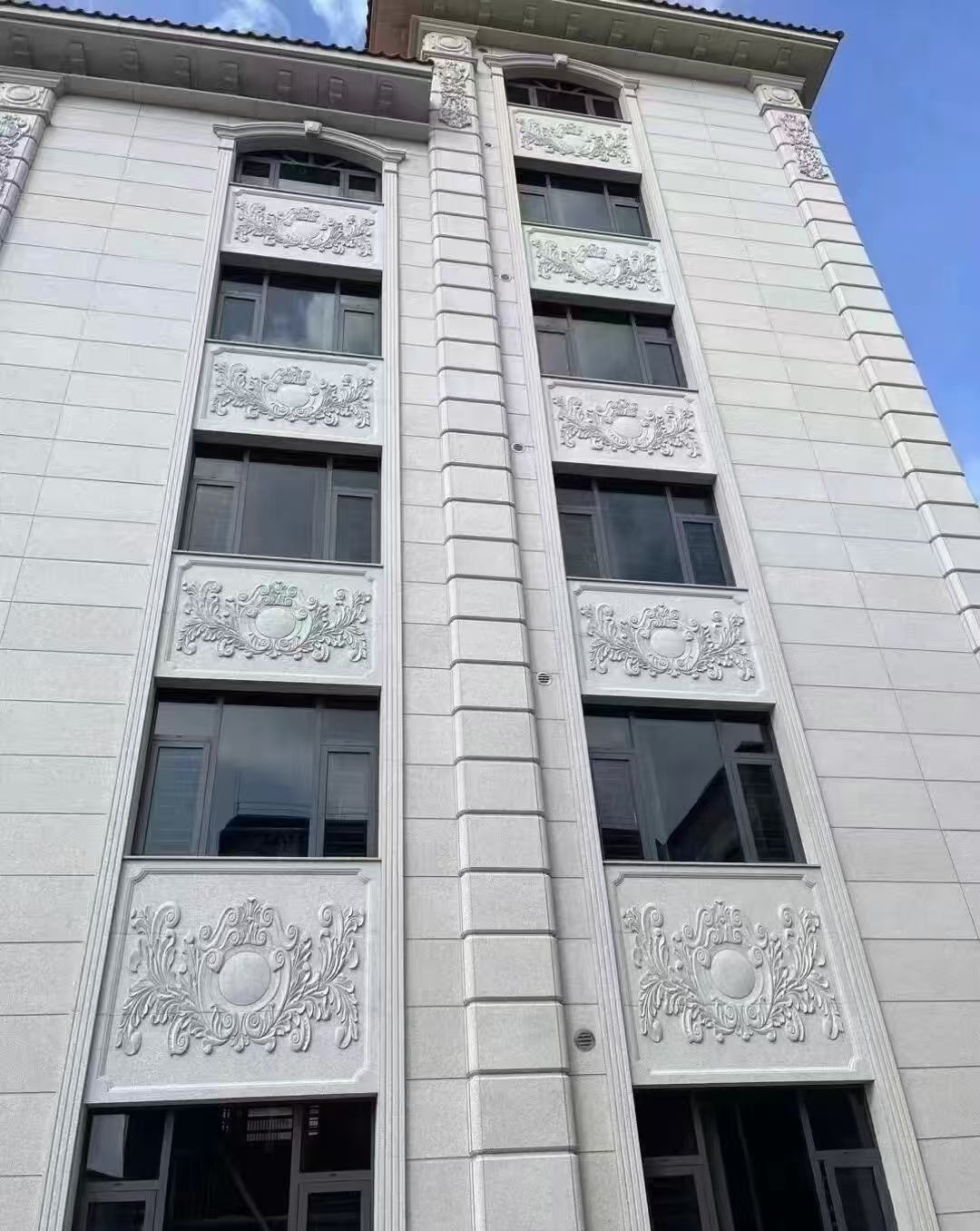 太原 白麻荔枝面花岗岩别墅外墙干挂