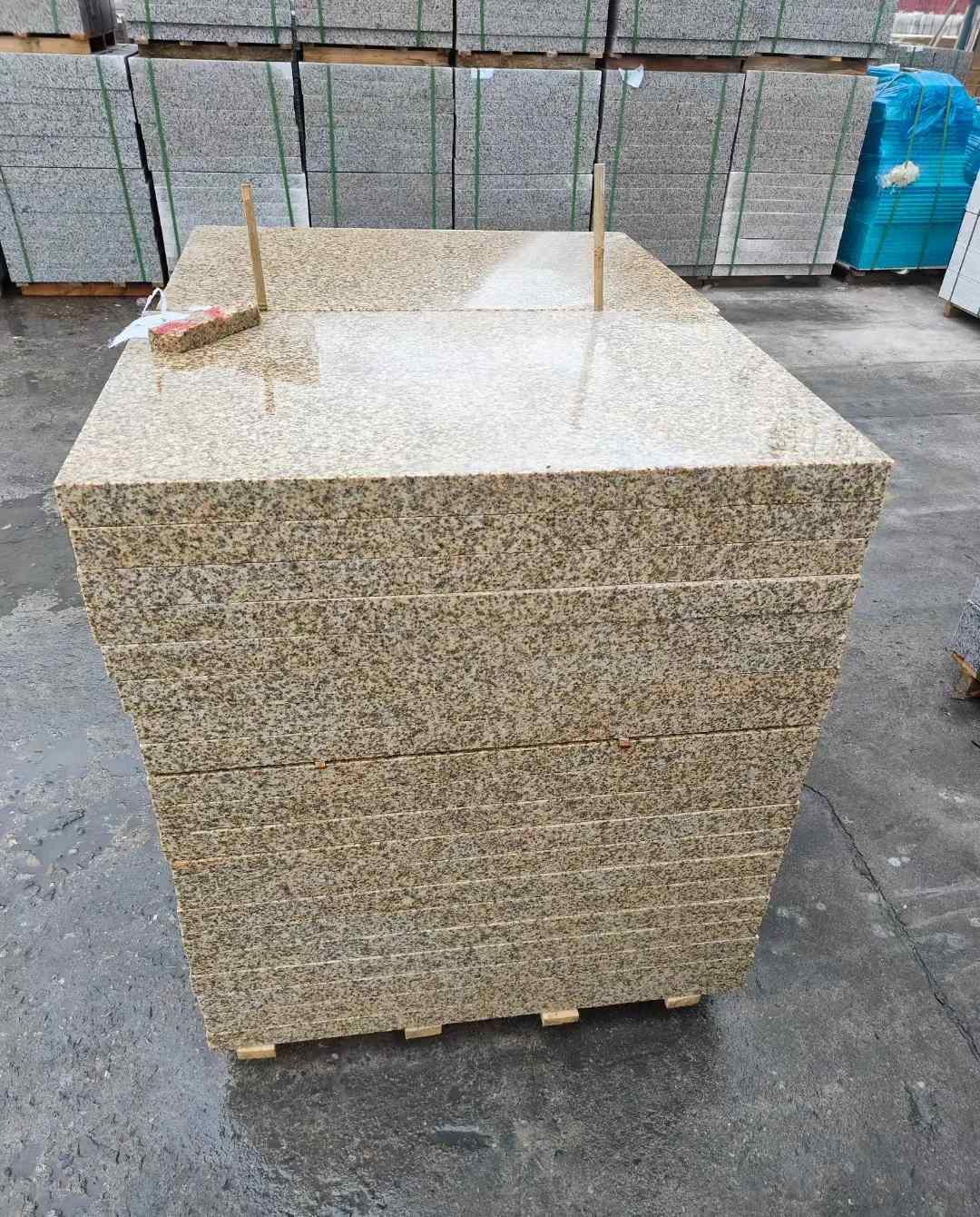 太原 湖北黄金麻花岗岩石材荔枝面外墙石材