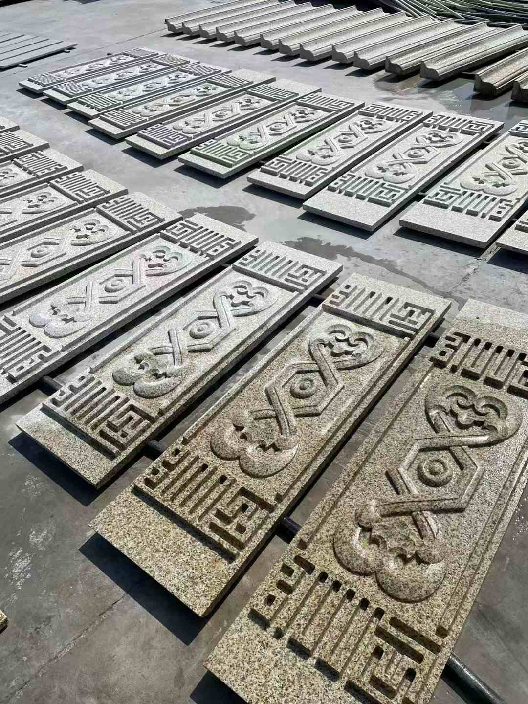 太原 黄金麻花岗岩外墙雕刻板