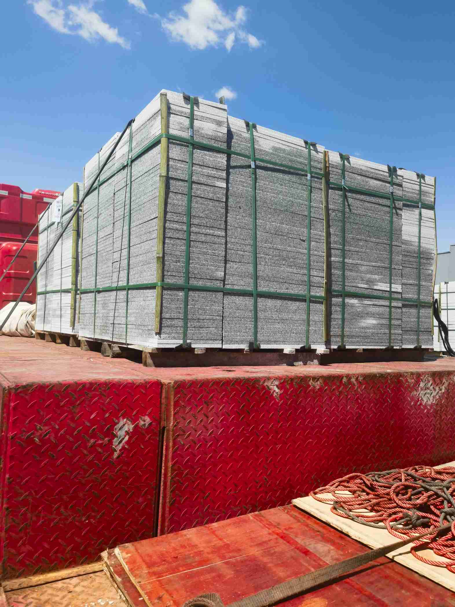 太原 芝麻白火烧规格板地铺石300*600/600*600