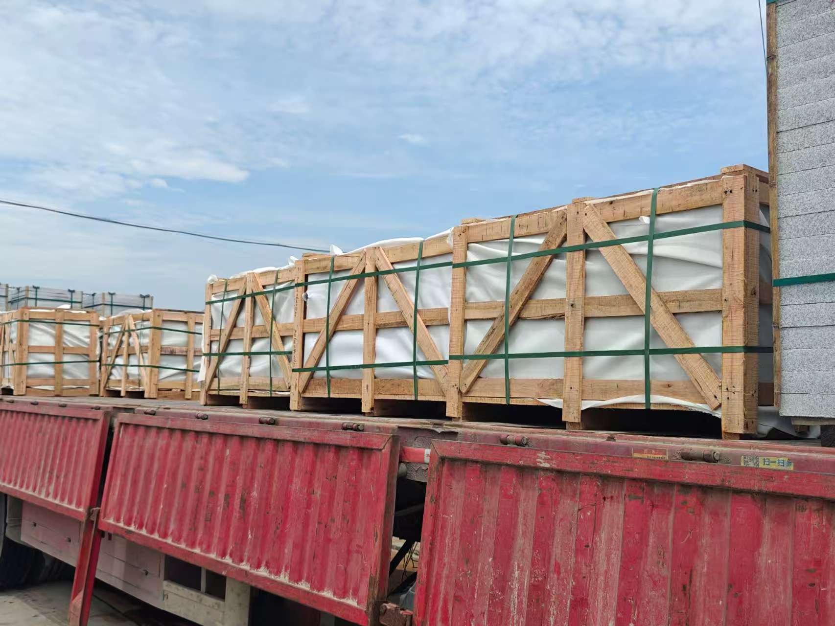 太原 芝麻白花岗岩地铺石出口专车-泰国游